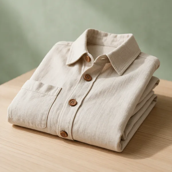 Linen overshirt