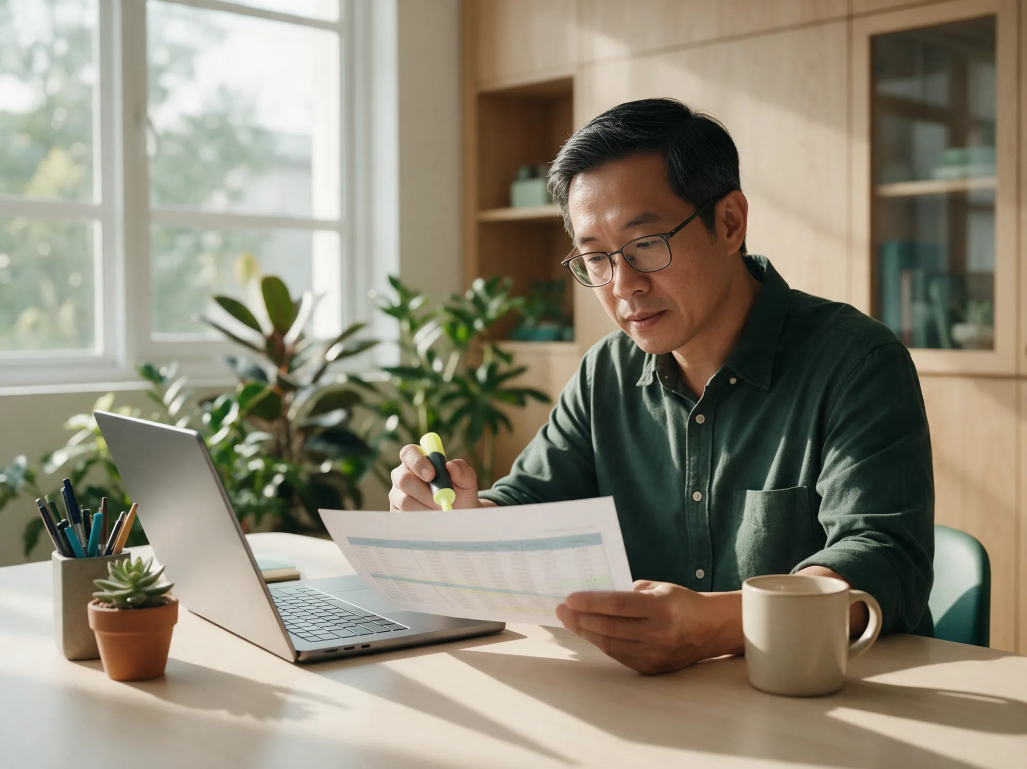 Analyst reviewing an audit trail of system changes